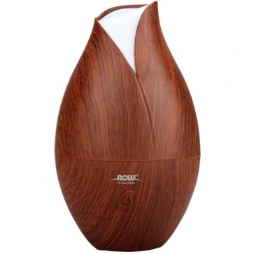Ultrasonic Faux Wood Essential Oil Diffuser NOW Foods NOW Essential Oils