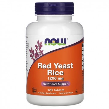 RED YEAST RICE EXTRACT 1200MG 120 TABS Now NOW