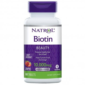 Biotin 10.000mcg F/D 60s Natrol Natrol