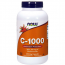 C 1000 Vitamina 250 veg caps 100mg bioflavanoids NOW Foods NOW