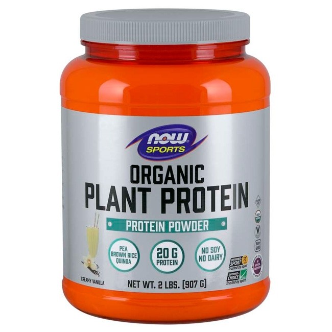 Organic Plant Protein (2lbs) - Now Foods