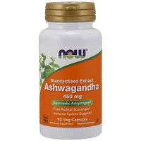 ASHWAGANDHA EXT 450MG 90 vcaps Now Foods NOW