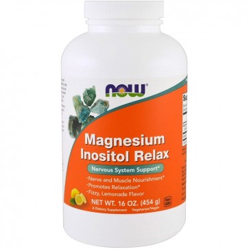 Magnesio Inositol Relax 454g NOW Foods NOW