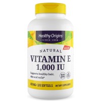 E-1000 IU 60 Softgels HEALTHY Origins