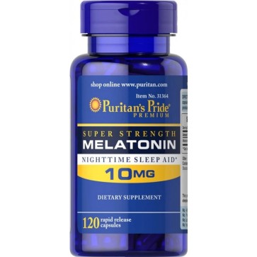 Melatonina 10mg 120s PURITAN Puritan