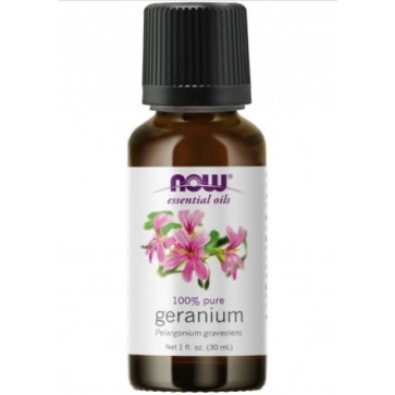 GERANIUM OIL  1 OZ NOW Foods NOW Essential Oils