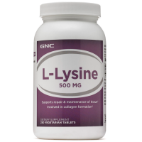 L-Lisina 500mg (250 tabs) - GNC GNC