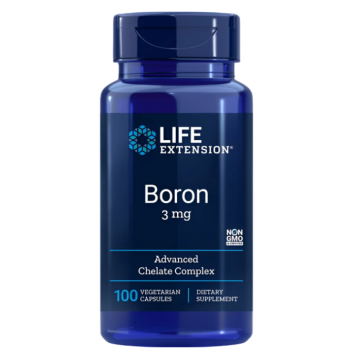 Boron 3 mg, 100 vegetarian capsules  Life Extension Life Extension